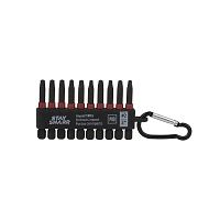 2" x SQ #2 Impact Bit Clip Square Recess (10 Pack) Professional Screwdriver Bit Recyclable 